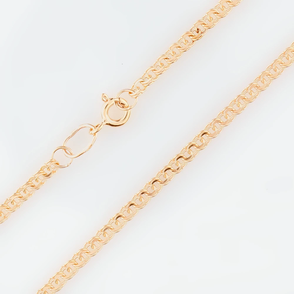 Цепь из красного золота 585 пробы