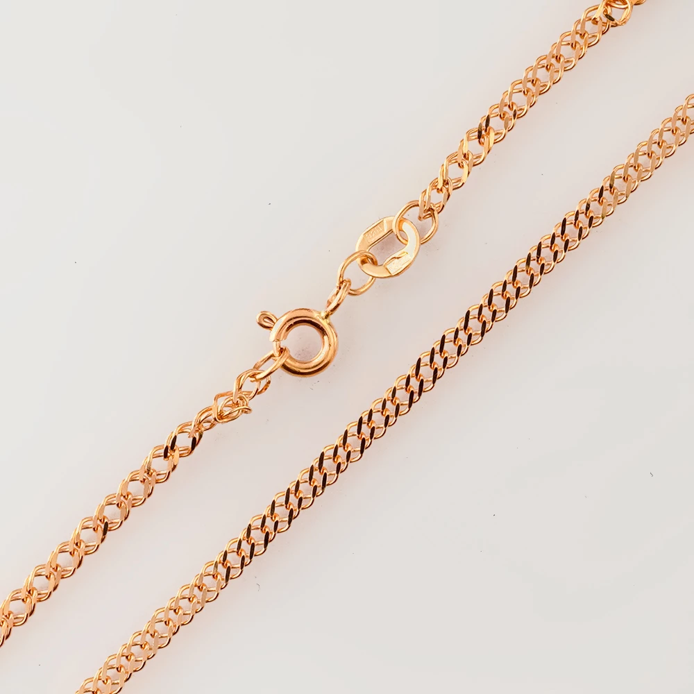 Цепь из красного золота 585 пробы