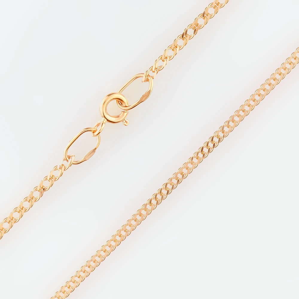 Цепь из красного золота 585 пробы