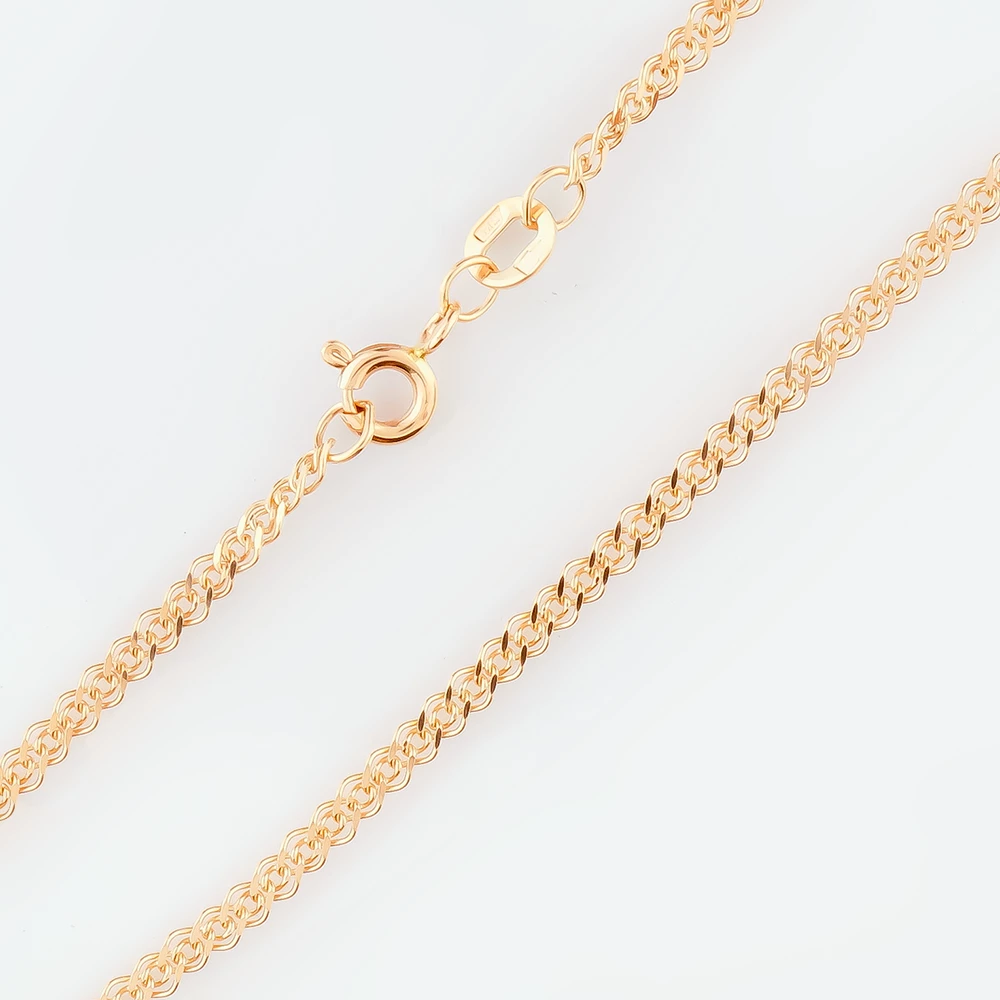 Цепь из красного золота 585 пробы