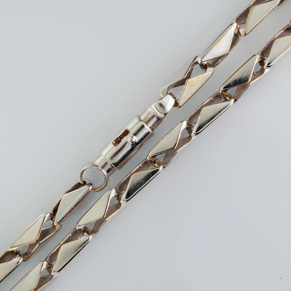 Цепь из белого золота 585 пробы