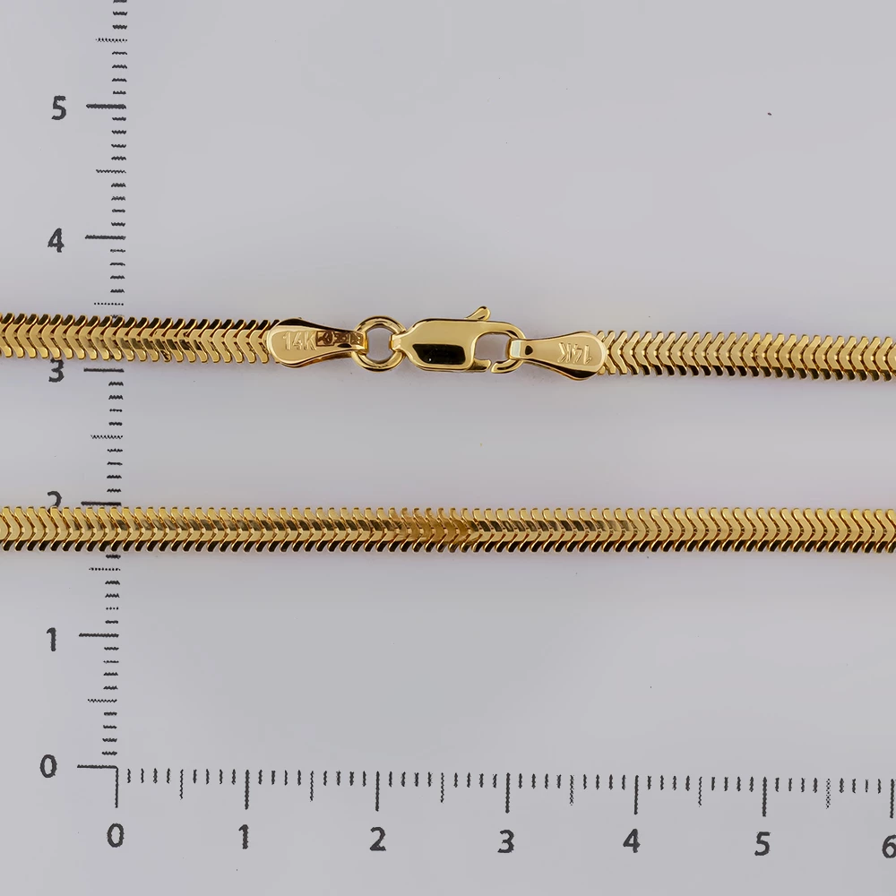 Цепь из желтого золота 585 пробы