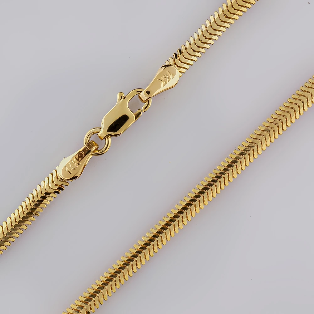 Цепь из желтого золота 585 пробы