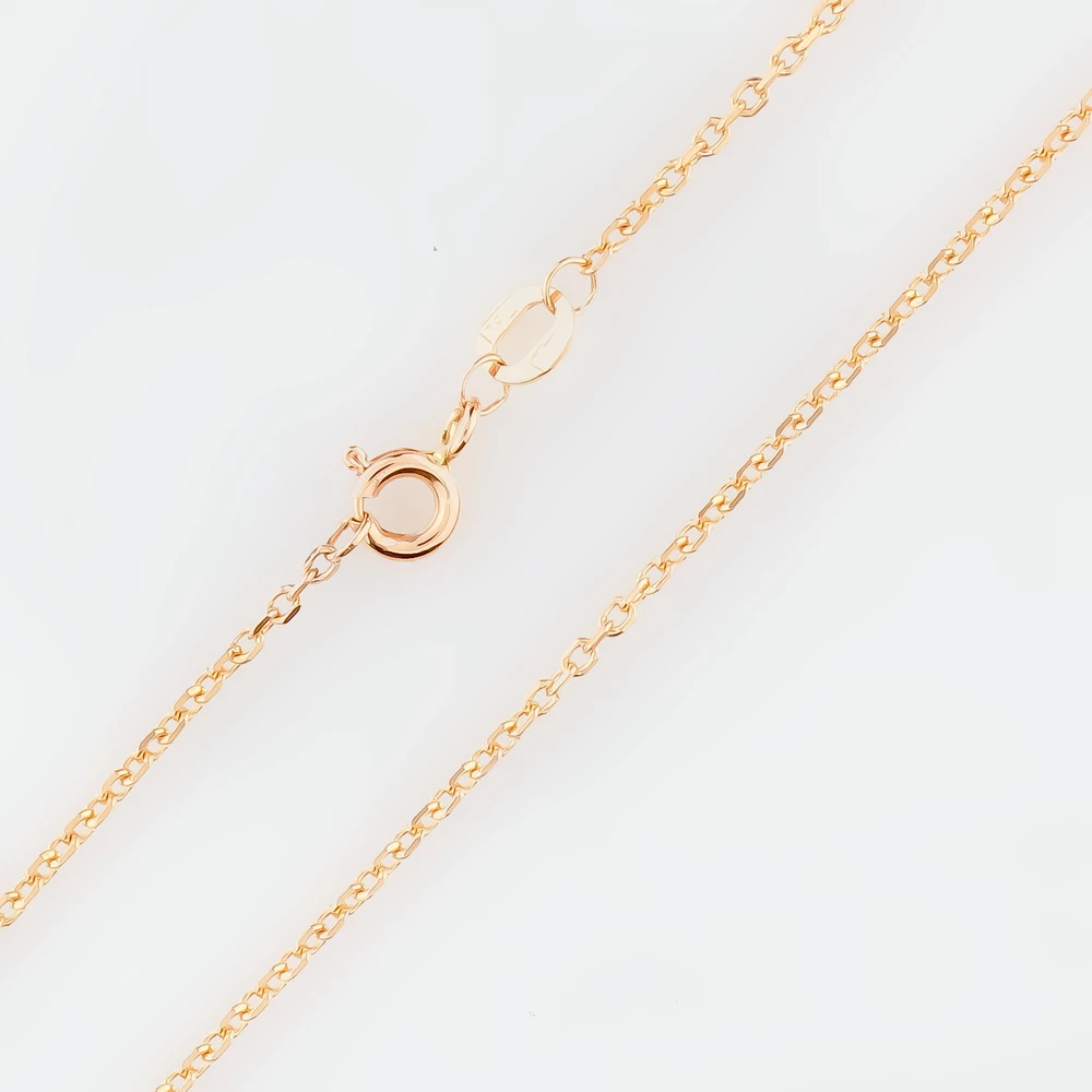 Цепь из красного золота 585 пробы