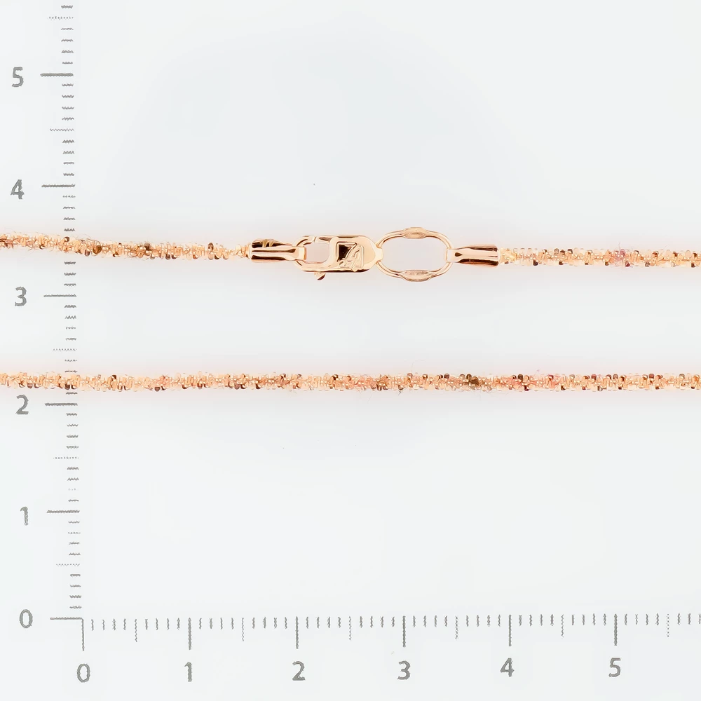 Цепь из красного золота 585 пробы