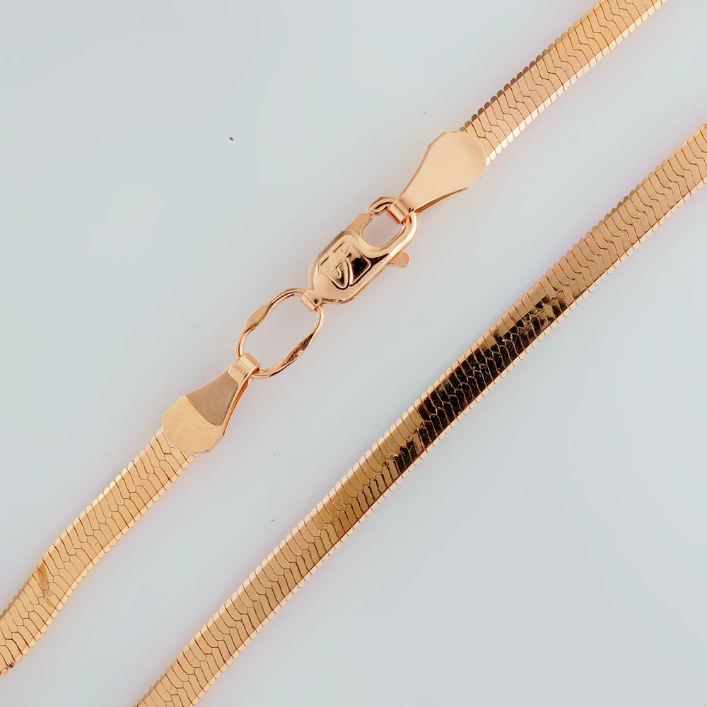 Цепь из красного золота 585 пробы