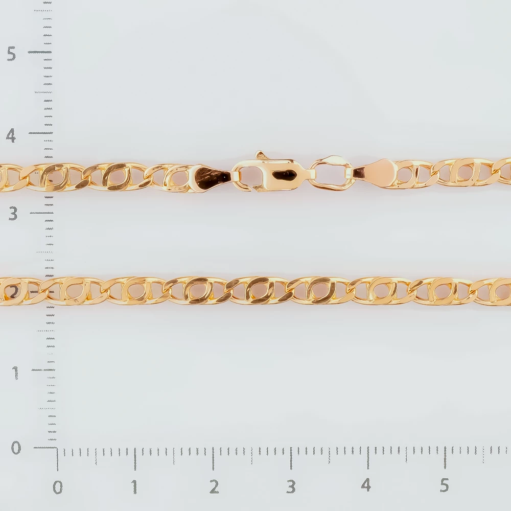 Цепь из красного золота 585 пробы