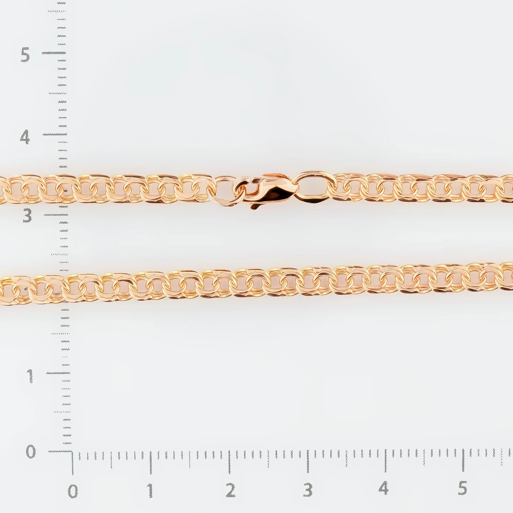 Цепь из красного золота 585 пробы