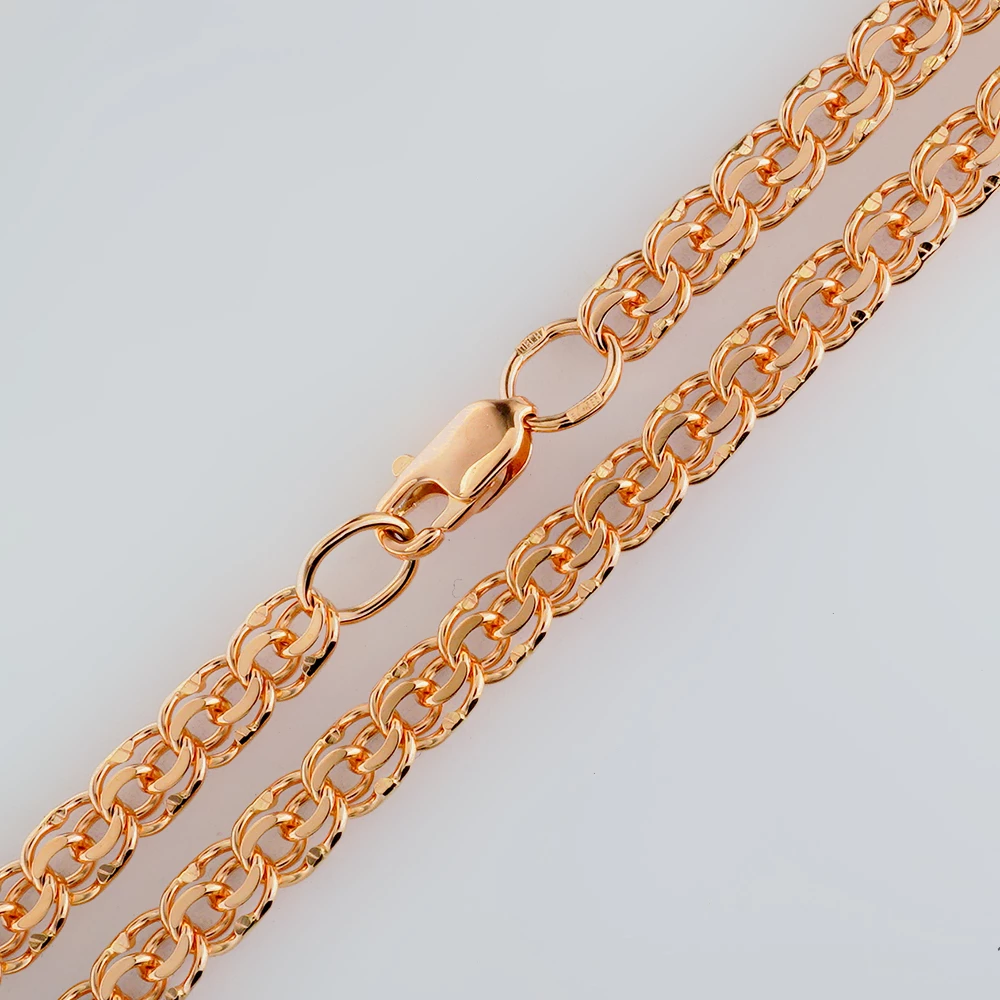Цепь из красного золота 585 пробы