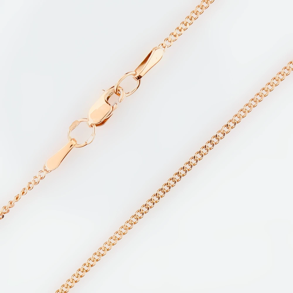 Цепь из красного золота 375 пробы