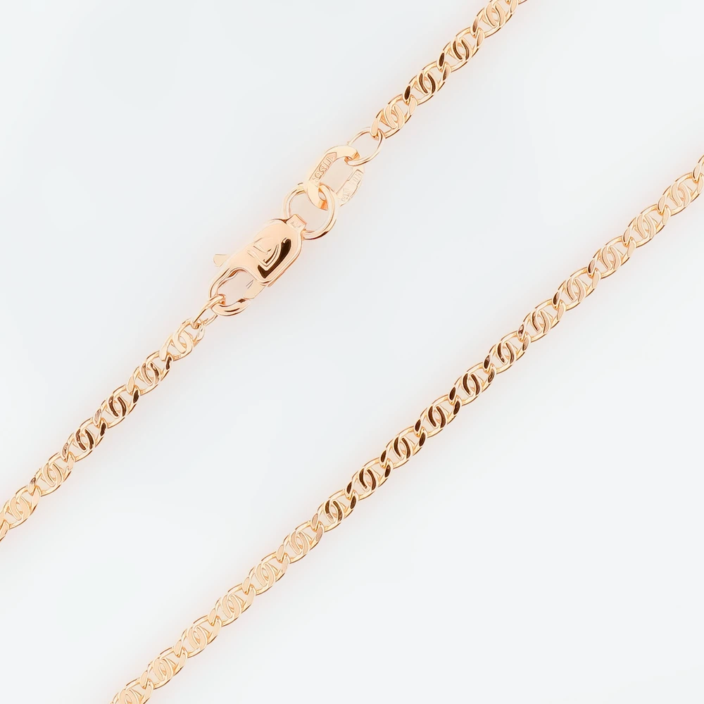 Цепь из красного золота 585 пробы