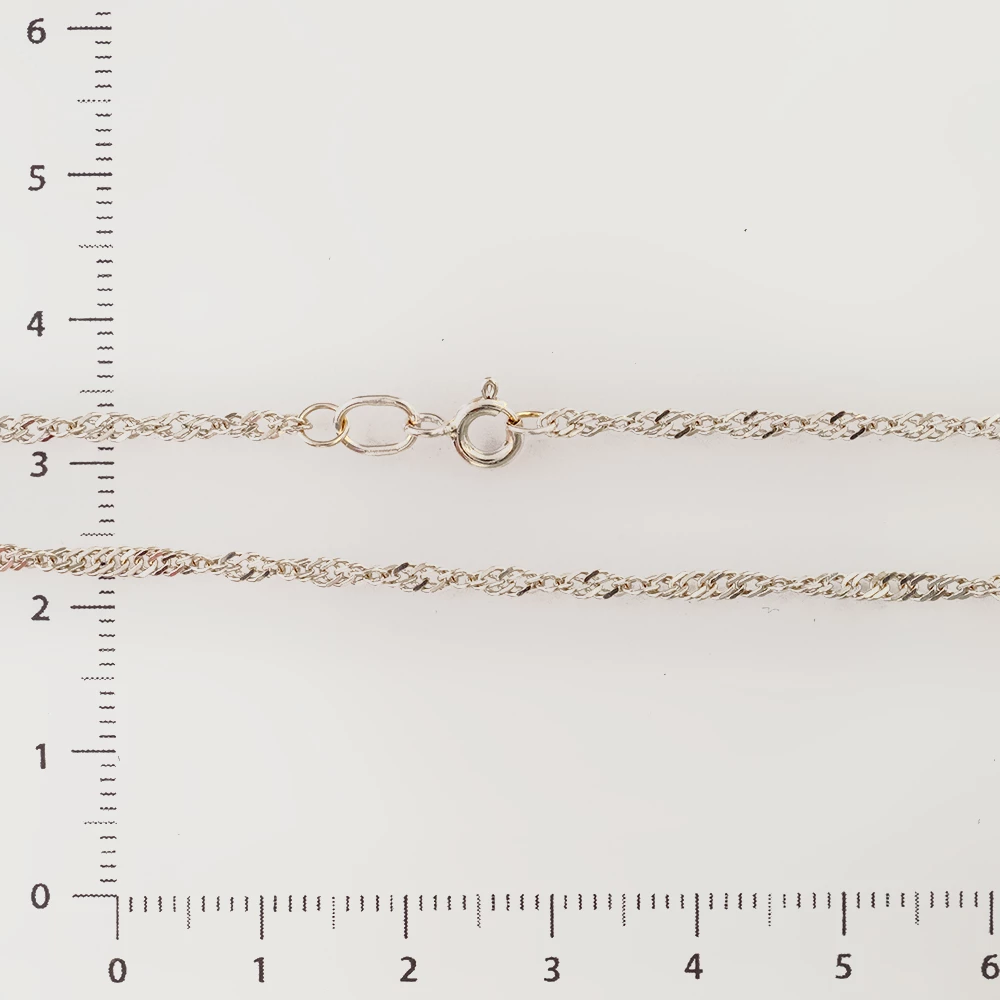 Цепь из белого золота 585 пробы