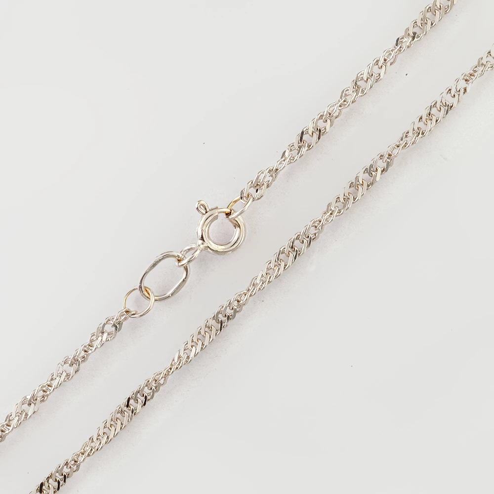 Цепь из белого золота 585 пробы