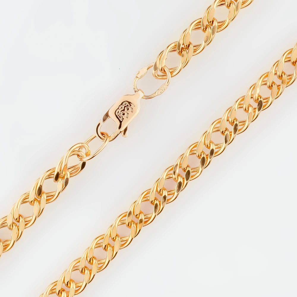 Цепь из красного золота 585 пробы