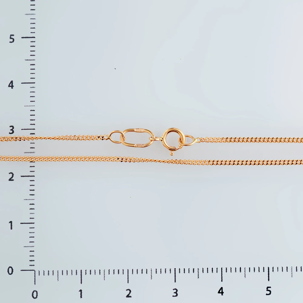 Цепь из красного золота 585 пробы