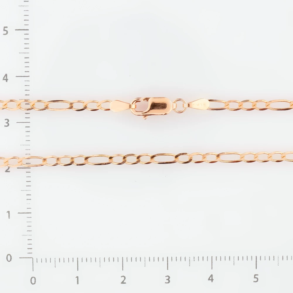 Цепь из красного золота 585 пробы