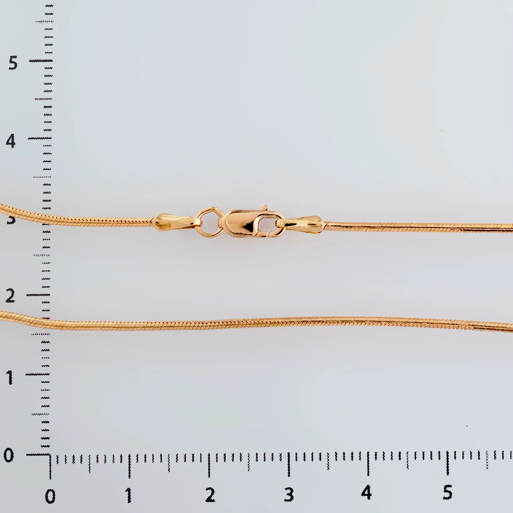 Цепь из красного золота 585 пробы