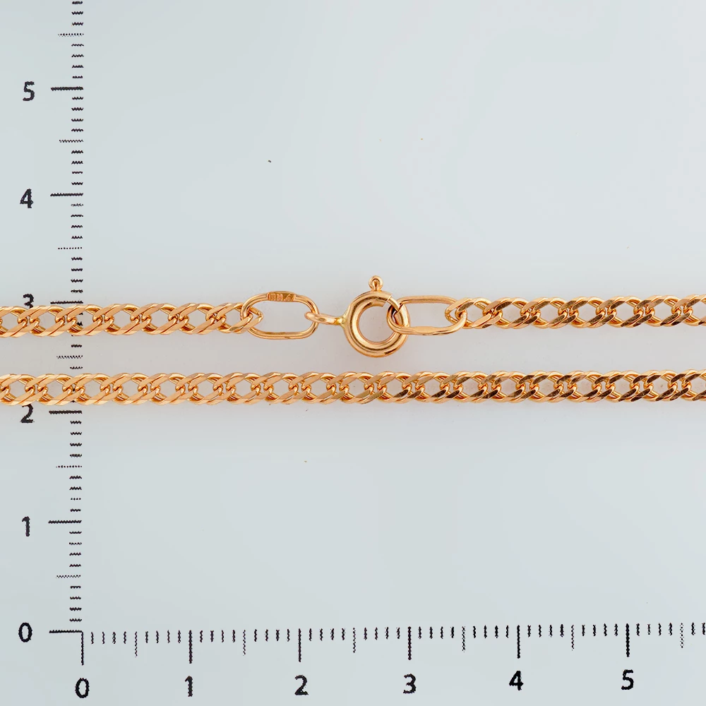 Цепь из красного золота 585 пробы