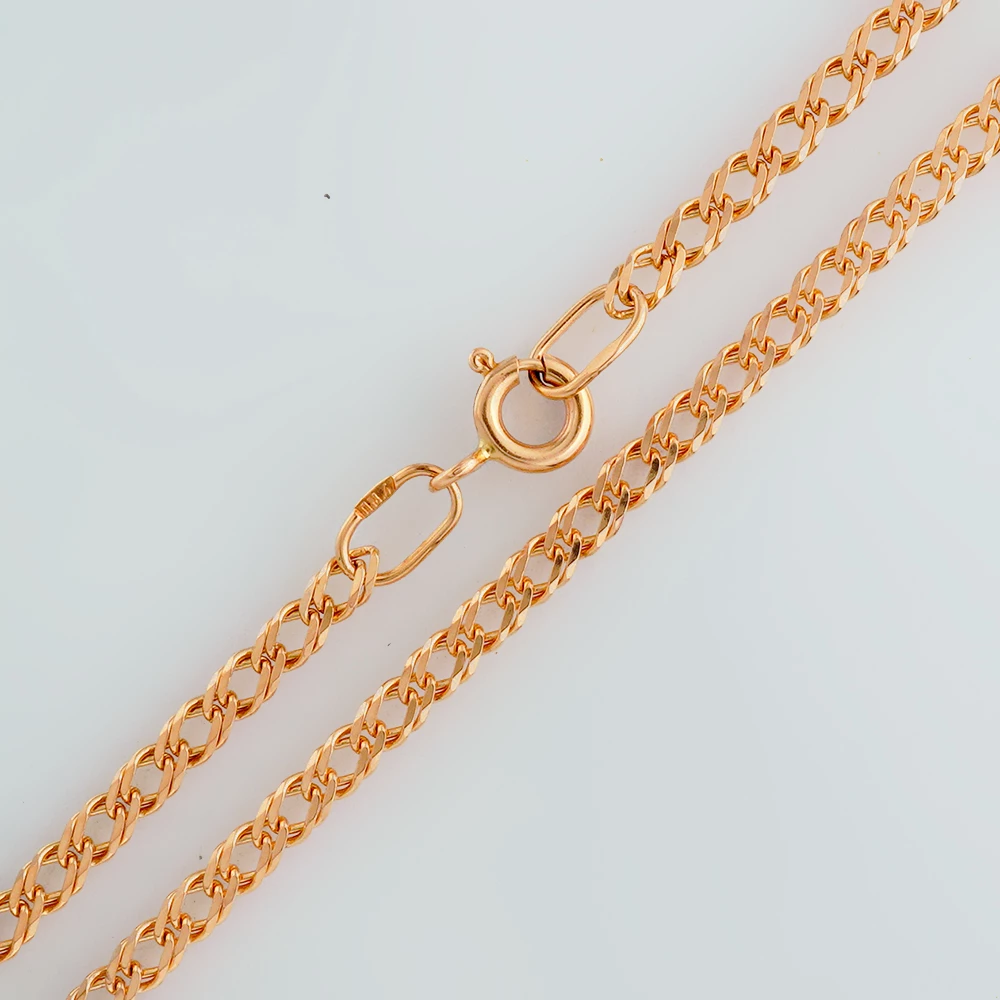 Цепь из красного золота 585 пробы