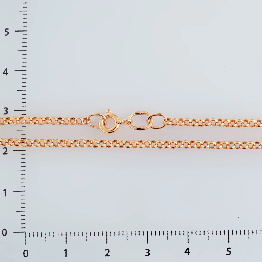 Цепь из красного золота 585 пробы