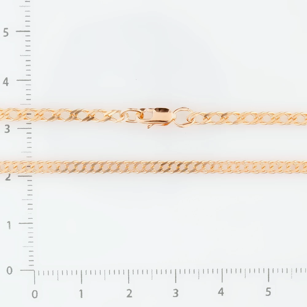 Цепь из красного золота 585 пробы