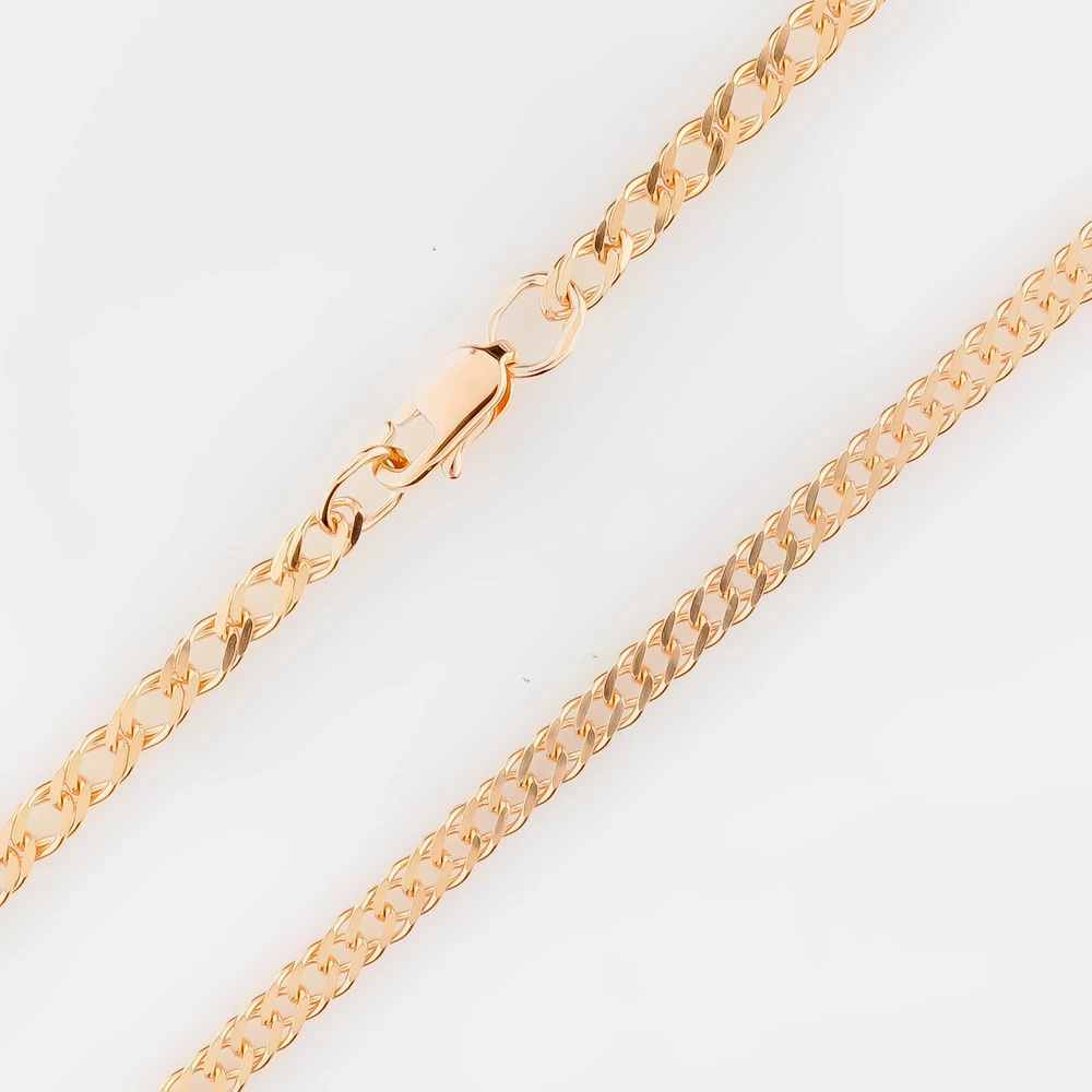 Цепь из красного золота 585 пробы