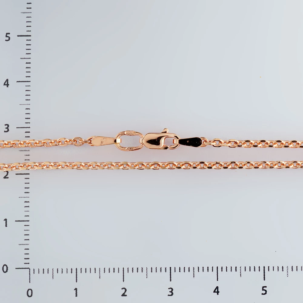 Цепь из красного золота 585 пробы