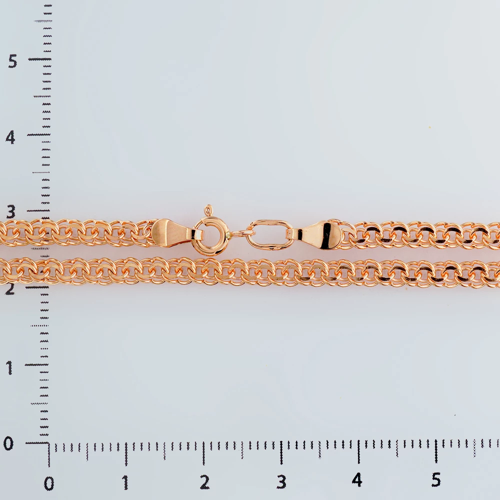 Цепь из красного золота 585 пробы