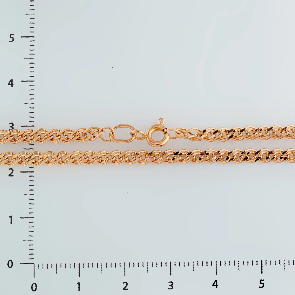 Цепь из красного золота 585 пробы