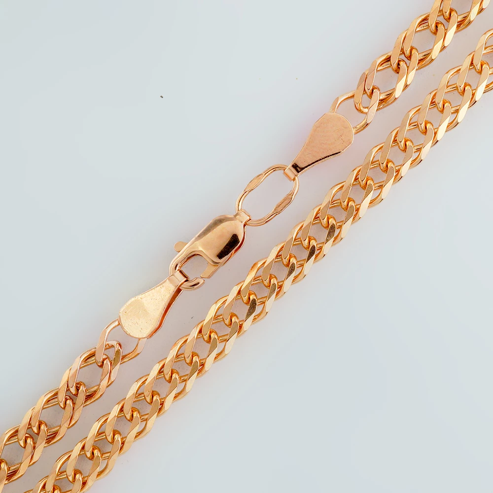 Цепь из красного золота 585 пробы