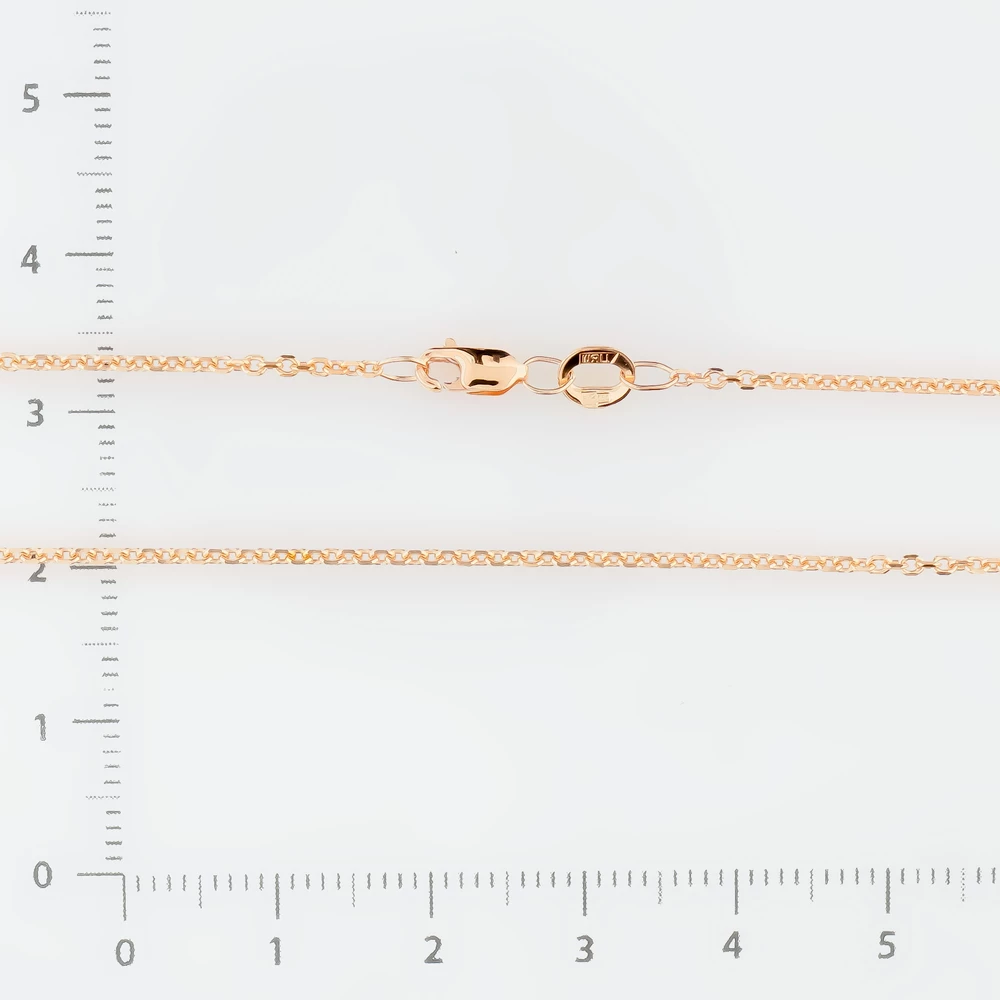 Цепь из красного золота 585 пробы