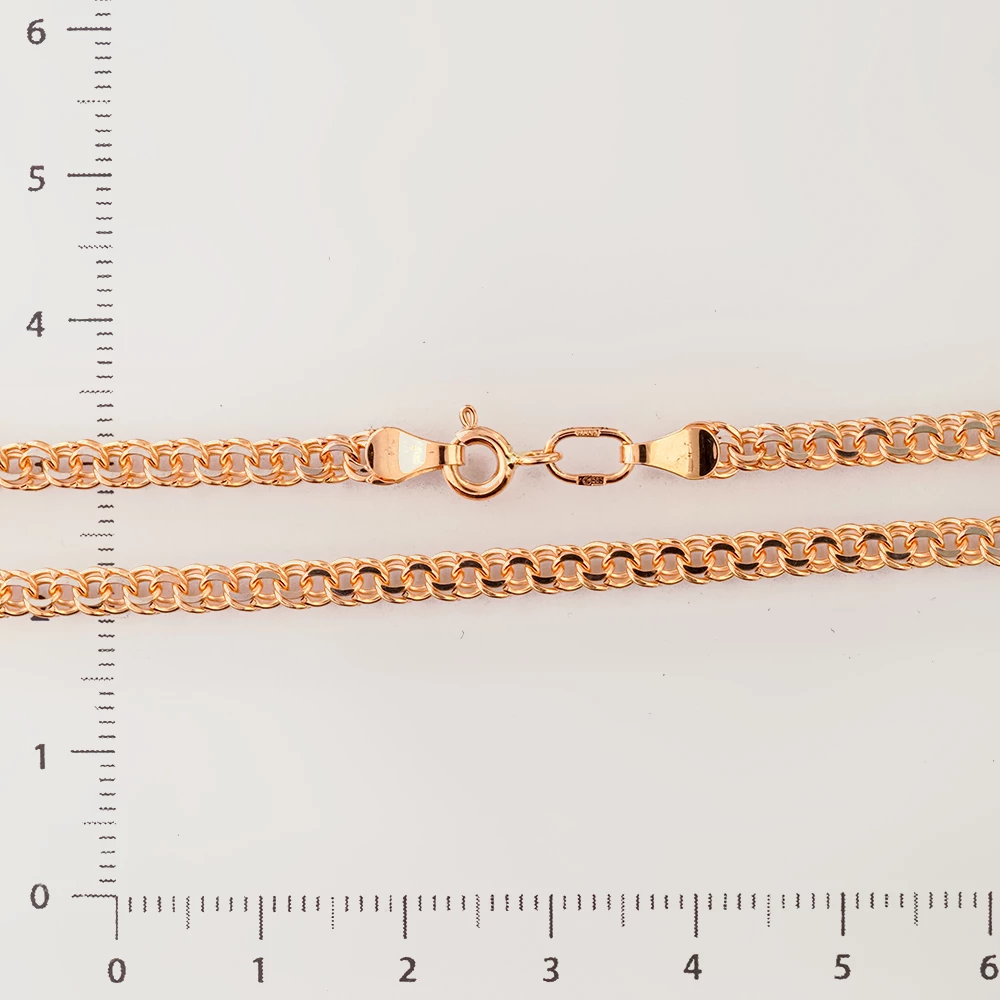 Цепь из красного золота 585 пробы