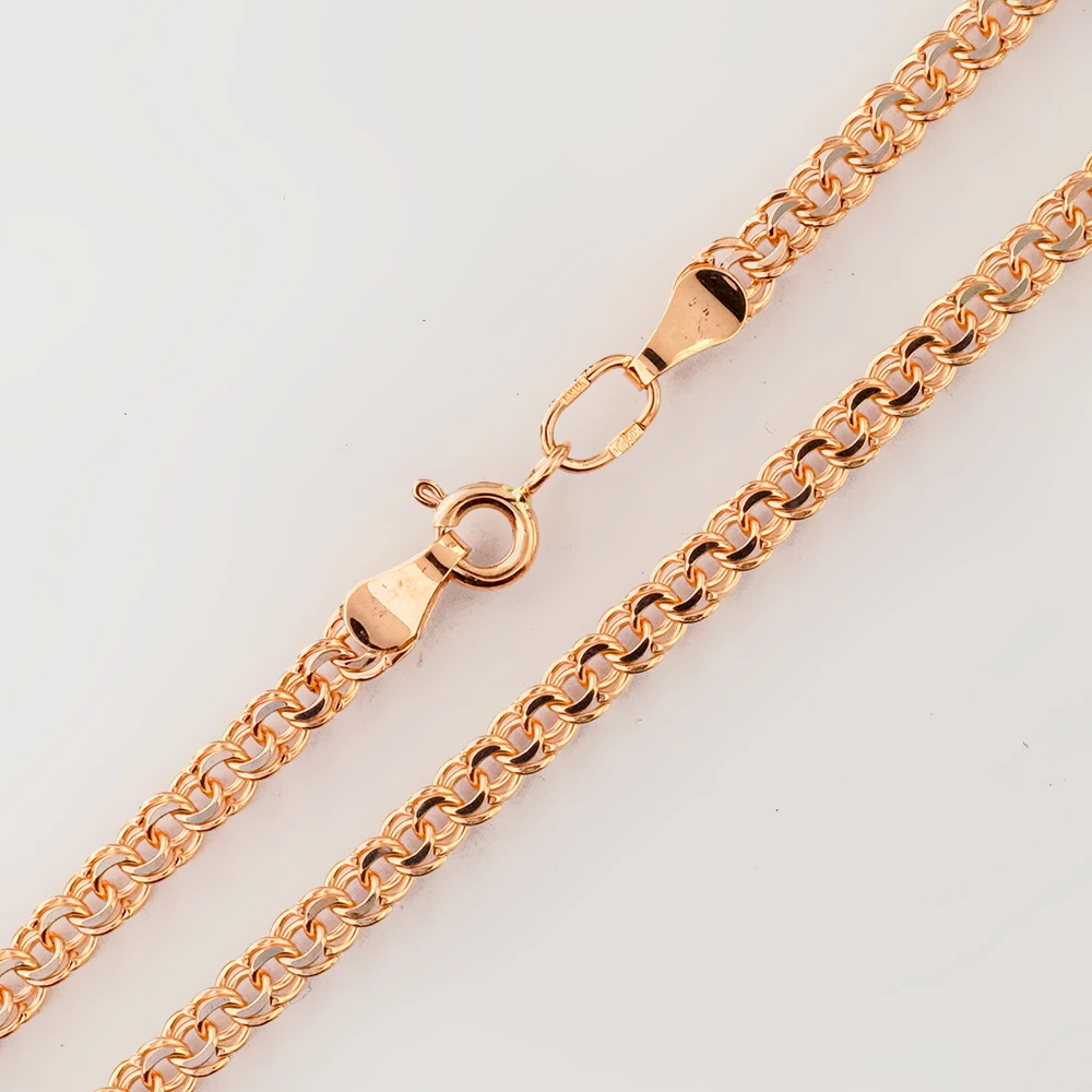 Цепь из красного золота 585 пробы