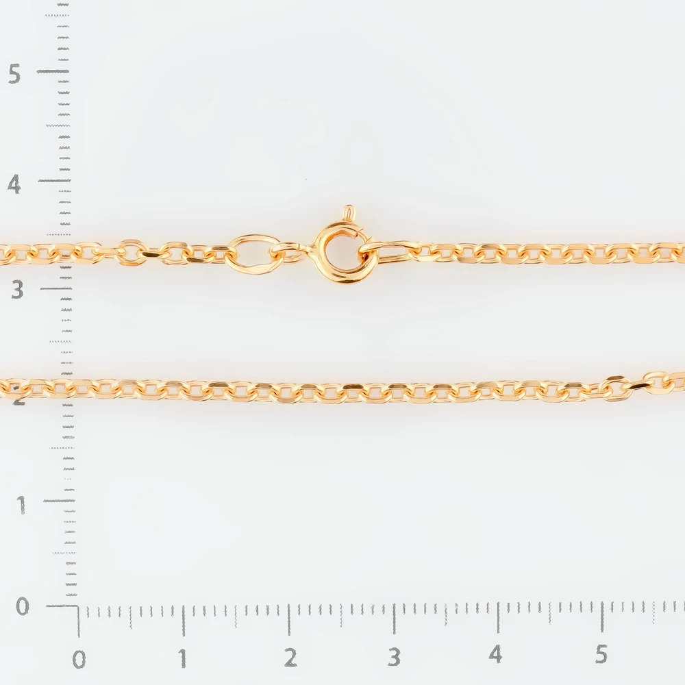 Цепь из красного золота 585 пробы