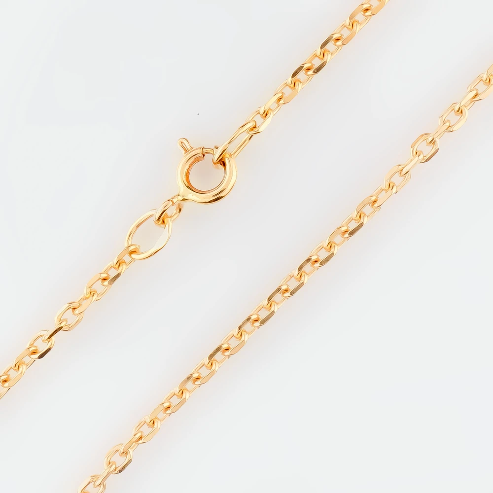 Цепь из красного золота 585 пробы