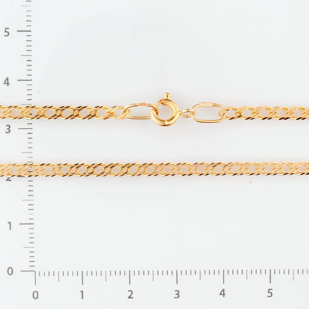 Цепь из красного золота 585 пробы