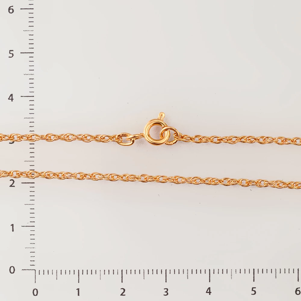 Цепь из красного золота 585 пробы