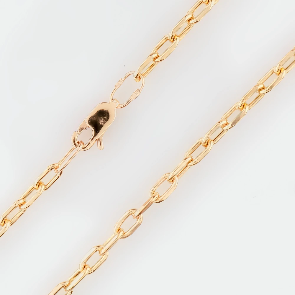 Цепь из красного золота 375 пробы