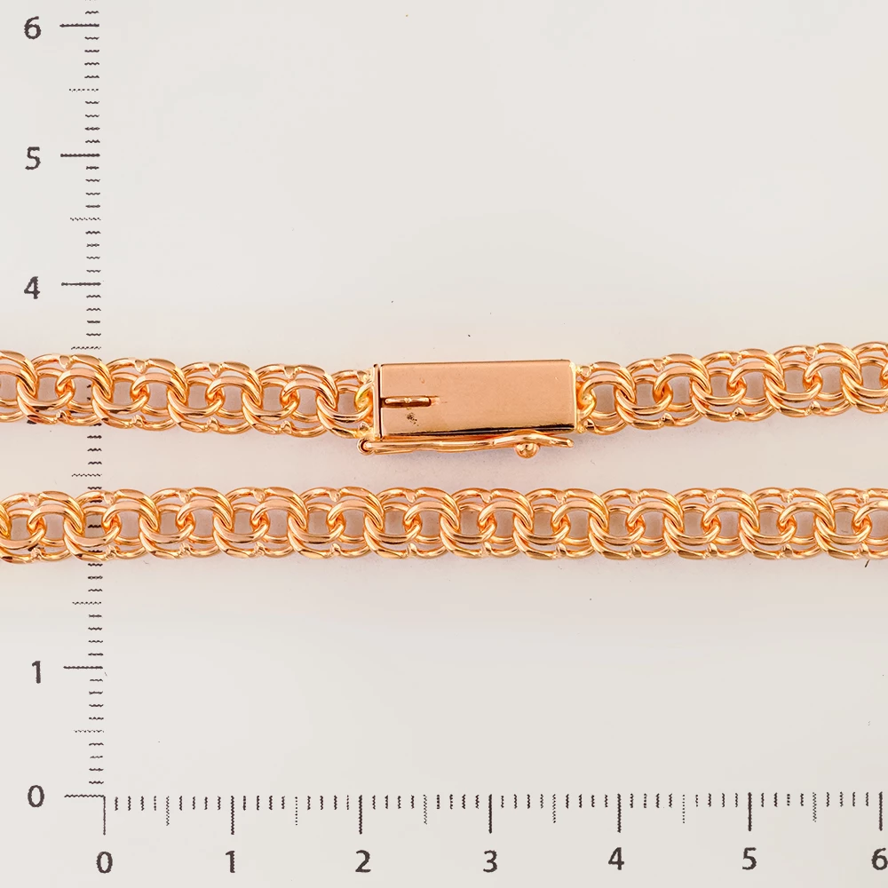 Цепь из красного золота 585 пробы