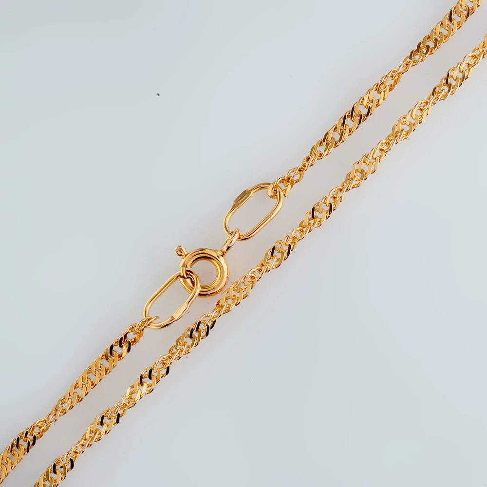 Цепь из красного золота 585 пробы