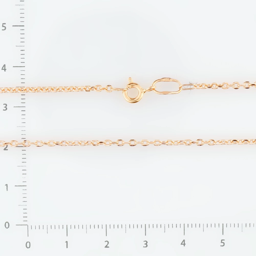 Цепь из красного золота 585 пробы