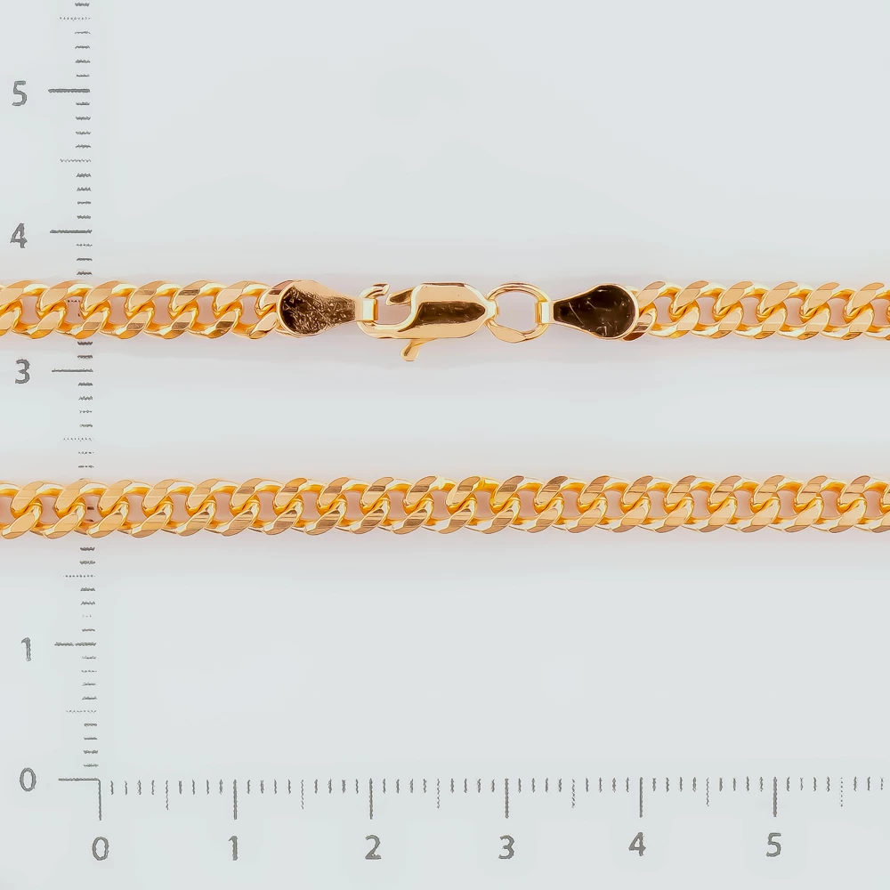 Цепь из красного золота 585 пробы