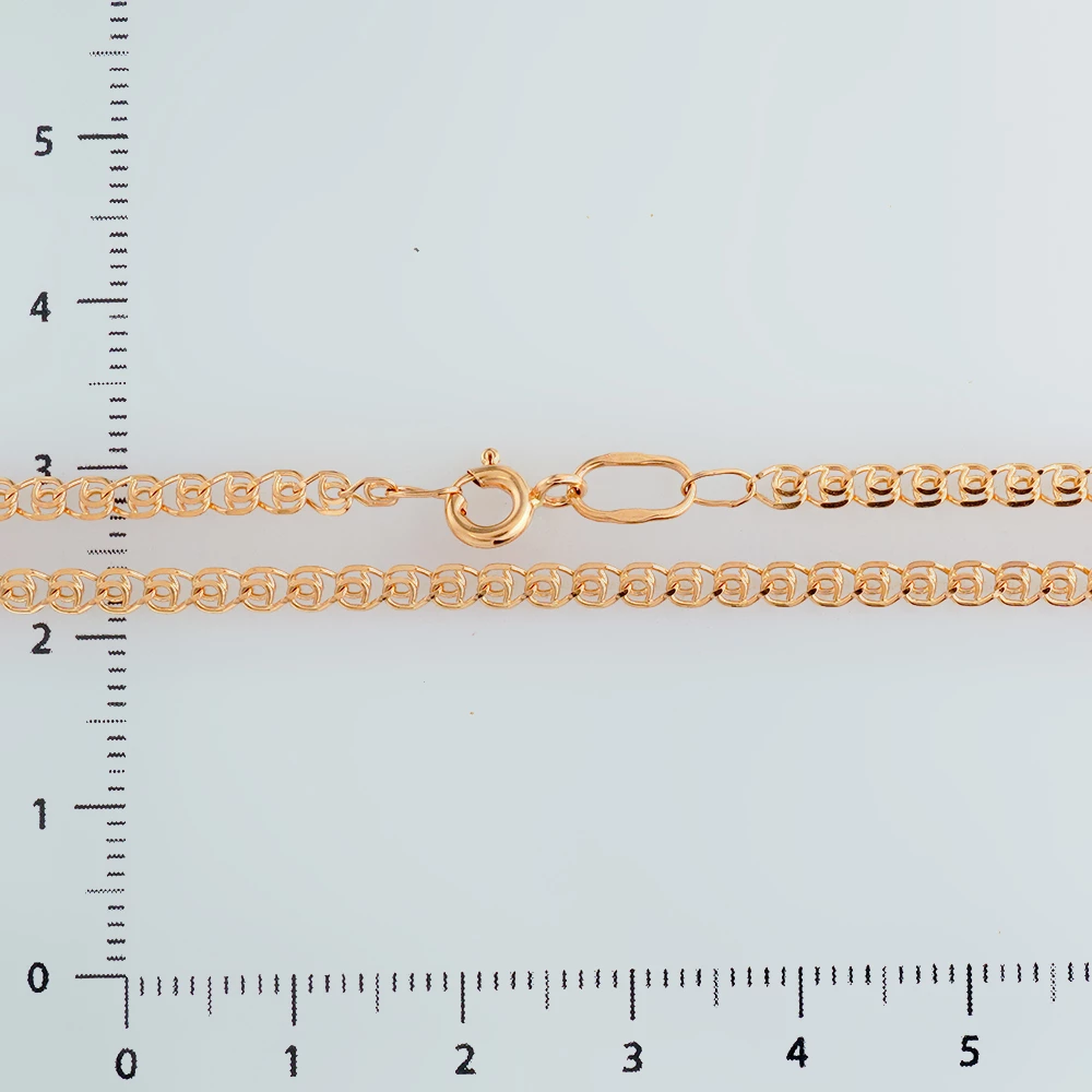 Цепь из красного золота 585 пробы