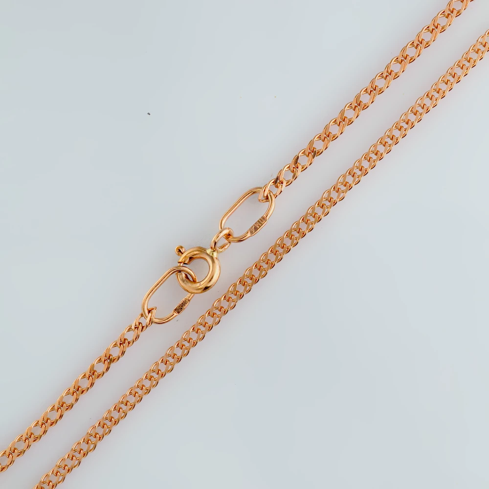 Цепь из красного золота 585 пробы