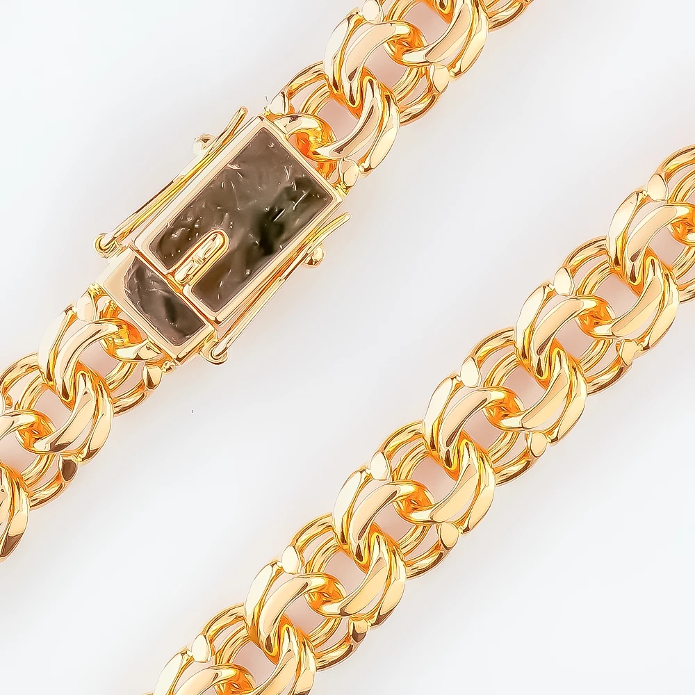 Цепь из красного золота 585 пробы