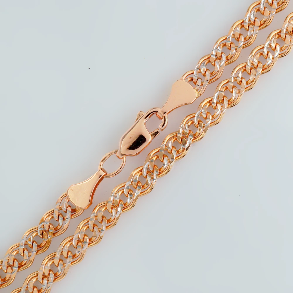 Цепь из красного золота 585 пробы