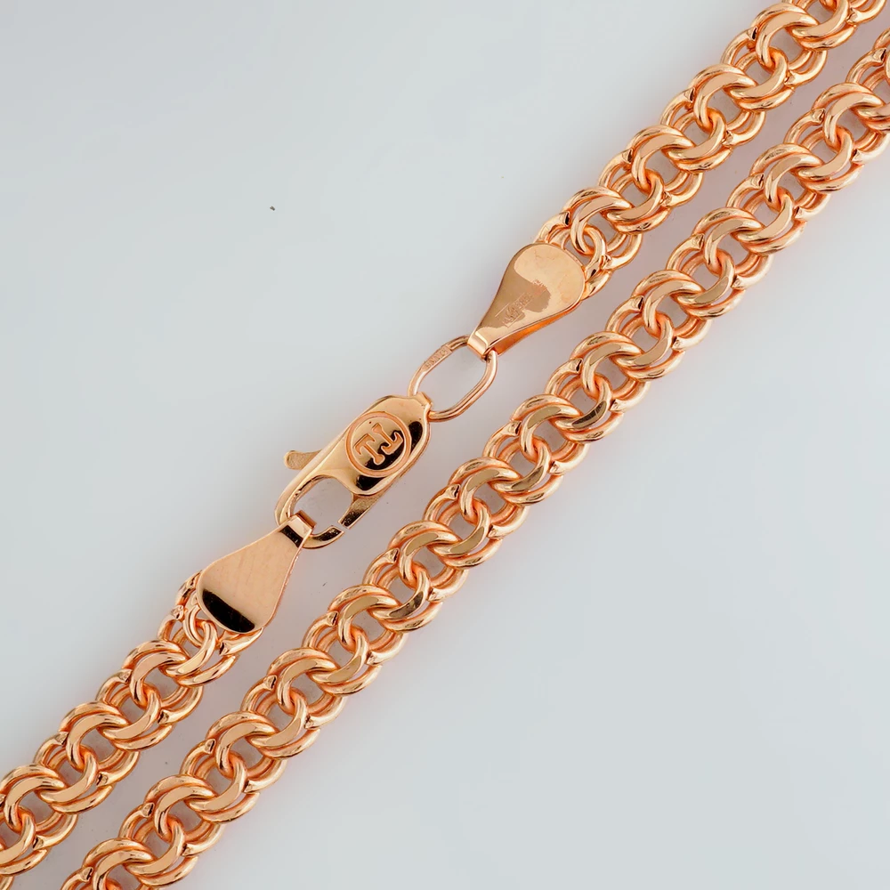 Цепь из красного золота 585 пробы