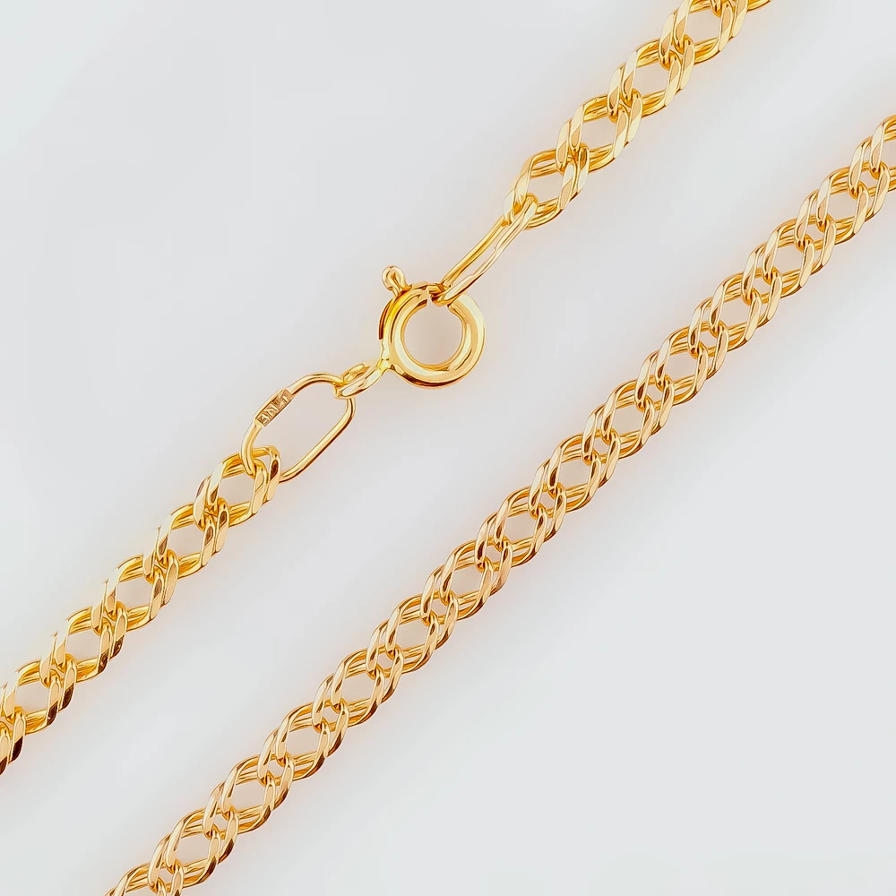 Цепь из красного золота 585 пробы