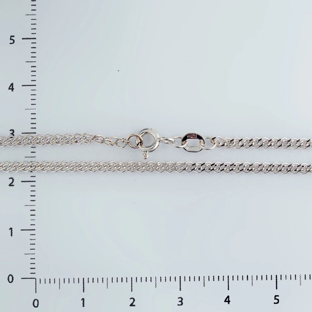 Цепь из белого золота 585 пробы