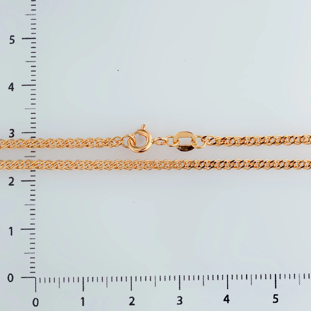 Цепь из красного золота 585 пробы